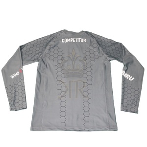 เสื้อรัดกล้ามเนื้อแขนยาวแห้งเร็วสำหรับนักกีฬาบราซิลเลียนยิวยิตสูและ MMA - Product Image 2