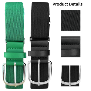 KyzoFire Industry <b>Elastic</b> Sports <b>Belt</b> Adjustable Stretch Waist <b>Belt</b> Heat-Transfer Printed Durable Athletic <b>Belt</b> for Baseball - Product Image 2