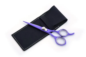 Ciseaux de coiffure professionnels de 6 pouces, ciseaux en céramique et acier inoxydable, qualité supérieure, prix de gros bon marché pour la coiffure - Product Image 4