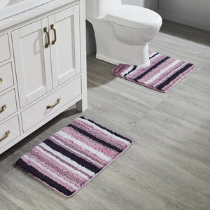 Alfombra de Baño Personalizada Moderna y Clásica, Tejida a Máquina, de Poliéster, Gruesa, Antideslizante, de Alta Calidad, Lavable y de Secado Rápido - Product Image 1