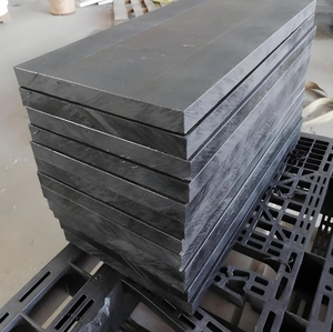 Su misura 5% 30% boro PE Anti-radiazioni borato UHMWPE bordo/pannello fogli neri servizio di taglio JINRUIDA JRD-11 ISO9000 - Product Image 4