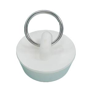 Bouchon d'étanchéité flexible en silicone contemporain pour évier de cuisine, pour trou de drainage de lavabo, 1/8 de pouce - Product Image 1