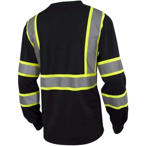 Custom Brand Logo Best Style Safety T Shirts Men Wholesale Price High Design Long Sleeves Easy To Wear Safety T Shirts Men - Product Image 2