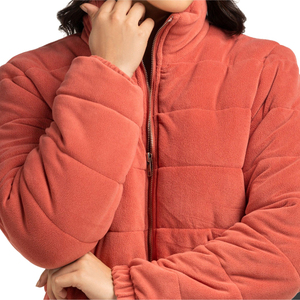 Women's Wool <b>Lined</b> Embroidery Polar <b>Fleece</b> Winter <b>Jacket</b> 100% Polyester Breathable Outdoor Reversible Eco-Friendly Quick Dry - Product Image 6