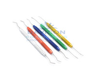 Kit d'instruments de restauration dentaire en acier inoxydable pour composites – Ensemble d'outils de remplissage dentaire pour la restauration de résine composite