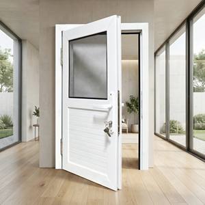 ประตูบานเปิดแบบมุ้งลวด HOPEEN uPVC ขนาด 81x205 ซม. พร้อมมุ้งกันแมลง กันเสียง กันน้ำ ผลิตในประเทศไทย - Product Image 5