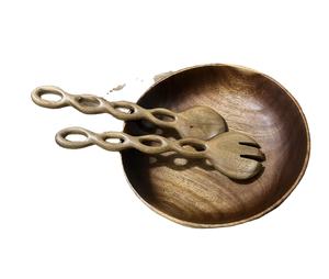 Fábrica de Vietnam Juego de utensilios de madera natural Acacia Nogal Fresno Pino Comida Segura Cocina y comedor Herramientas - Product Image 1