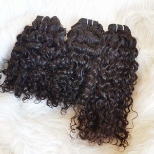 Extensions de cheveux humains vierges non traités indiens bruts, marque JAE, 100g, lots de cheveux humains à double trame faits à la machine, vente en gros - Product Image 1