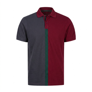 Chemises polo décontractées pour hommes à prix avantageux, coupe classique, tricotées, séchage rapide, anti-rides, manches courtes, nouveau design, couleurs unies, logo personnalisé - Product Image 3