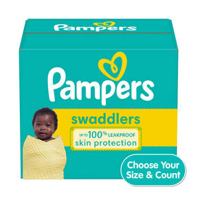 Couches Pampers Swaddlers pour nouveau-nés, taille N, 31 unités - Product Image 1