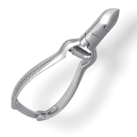 Coupe-ongles incurvé professionnel en acier inoxydable de qualité chirurgicale, robuste, pour podologie, ongles incarnés épais, à mâchoires larges