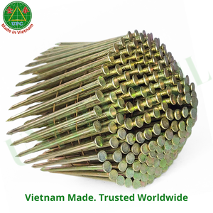 Clavos neumáticos de acero de 3" x 0.120 con vástago liso para pistola de clavos neumática para palets de madera, de fábrica en Vietnam |   Clavo en rollo - Product Image 1