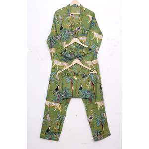 Conjunto de Pijama para Mujer, Manga Larga, Pantalones Largos, Ropa de Dormir de Otoño, Invierno y Primavera, 2 Piezas, 100% Algodón, 2026 - Product Image 6