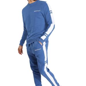 ชุดวอร์มผู้ชายผ้าโพลีเอสเตอร์/ ผ้าฝ้ายผสมกันความร้อนมีเชือกผูกแห้งเร็วระบายอากาศได้ดี - Product Image 1