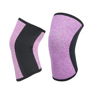 High <b>Compression</b> Sports <b>Knee</b> Brace Wrap Nylon Knit Adult Sleeve Custom Logo for Training <b>Compression</b> Workout Gym Accessories - Product Image 3