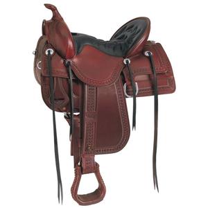 Compre en Línea Silla de Montar para Carreras de Caballos 100% Cuero, Equipo Ecuestre Australiano, Absorbente de Sudor, Sillas Inglesas Resistentes - Product Image 6