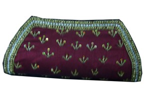 Pochette élégante en satin perlé pour soirée - Product Image 5