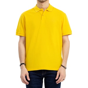 โรงงานเสื้อผ้าขายส่ง เสื้อโปโลผู้ชายผ้าฝ้ายแท้ 100% คุณภาพสูง ระบายอากาศได้ดี ไซส์ใหญ่พิเศษ แบบเรียบ สามารถสั่งทำได้ - Product Image 5