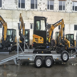 Advanced SANY SY18C <b>mini</b> excavator featuring Mitsubishi engine delivering strong digging power and efficient fuel use - Product Image 6