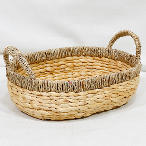 New Arrival Vintage Wicker Seagrass <b>Woven</b> <b>Baskets</b> Vietnam-supplied Storage Boxes & Bins Special Design Clothing Rack - Product Image 5
