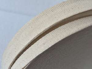 Asas de tela de sarga 100% algodón duraderas para bolsas de compras, 20mm-50mm, al por mayor, resistentes al agua, de alta resistencia, ecológicas - Product Image 4