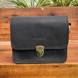 2024 New Fashionable Genuine Leather Crossbody <b>Bag</b> for Women Luxury Classic Full Grain Cowhide Leather Vintage Shoulder Handbags - Product Image 2