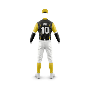 Maillot de baseball respirant personnalisé pour homme, uniforme de baseball/softball sublimé à boutons pour jeunes, service OEM ODM - Product Image 6