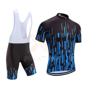 Uniforme de cyclisme léger imprimé en polyester et élasthanne respirant de haute qualité et durable, unisexe - Product Image 3