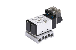 Válvula Solenoide Neumática de Aleación de Aluminio THB de 3/8'' y 5 Puertos, 2 Vías, con 1 Año de Garantía - Product Image 3