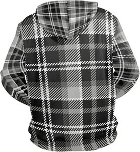 Heavy Thick <b>Flannel</b> Plaid <b>Jacket</b> Sherpa Fleece Lined Hoodies for Men Zip Up Winter Warm Coat - Product Image 5