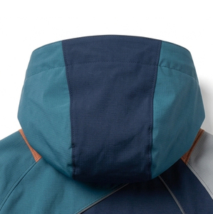 Veste coupe-vent en nylon Ripstop bicolore pour homme, vêtements de sport imperméables, doublure en mesh, veste de sport ODM, vente en gros de vestes coupe-vent - Product Image 3