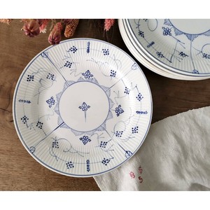 Nouvelle Assiette de Présentation Élégante en Céramique – Magnifique Assiette en Céramique Blanche et Bleue – Nouveauté Exceptionnelle - Product Image 5