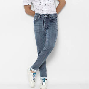 New Fashion <b>Men</b> Skinny Cargo <b>Jeans</b> Denim Biker Pocket Stretch <b>Work</b> Pants Denim Pant <b>for</b> <b>Men</b> - Product Image 1