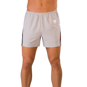 Shorts d'entraînement légers pour hommes avec panneau latéral contrasté, tissu à séchage rapide, athlétique, pour la course à pied et la gym - Product Image 1