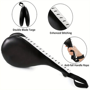 Durable PU Material Striking Kick Pads Punching Paddles Boxing Training Target for Karate Kickboxing Martial Arts Customizable - Product Image 3