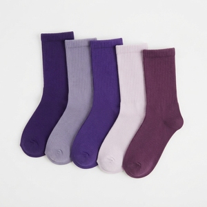 Wholesale Men Bamboo Crew <b>Socks</b> Custom Logo <b>Soft</b> Breathable Moisture Wicking Casual Athletic <b>Socks</b> Private Label - Product Image 1