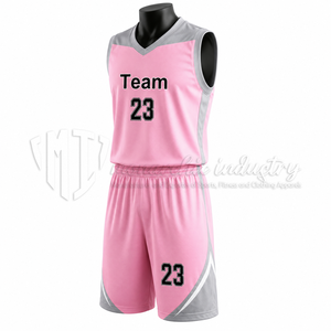 Venta al por Mayor de Fábrica, Jersey de Baloncesto Reversible de Secado Rápido Personalizado, Uniforme de Baloncesto Económico para Jóvenes y Niños, Diseño de Logotipo Personalizado - Product Image 3