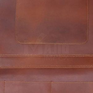 Tablier de travail en cuir PU imperméable et respirant, personnalisable, pour la soudure, vente en gros - Product Image 3