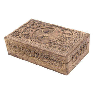 Cheap Price Quality Wooden Hand Carved <b>Box</b> Mango Wood Floral Carving <b>Box</b> for Keep Sake Wooden <b>Gift</b> <b>Box</b> - Product Image 4
