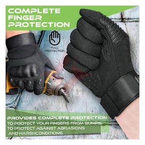 Gants de moto pour hommes et femmes, gants de course sportive à doigts entiers compatibles avec les écrans tactiles, pour la conduite de moto, de voiture, de VTT et de motocross - Product Image 3