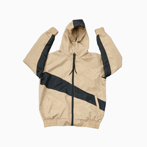 Conjunto de Chándal de Nylon de 2 Piezas al por Mayor 2026, con Logotipo Bordado Personalizado, Paneles de Trabajo, Conjunto Corto de Nylon, Conjunto Cortavientos Unisex para Mujer - Product Image 6