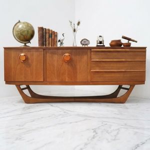Buffet de salon moderne en teck naturel avec tiroirs de rangement, mobilier de maison, vente en gros, approvisionnement en conteneurs - Product Image 3