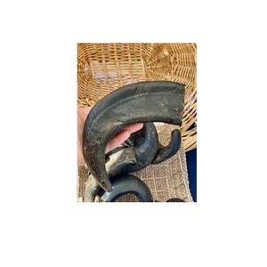 Punta de Cuerno Natural de Búfalo, Ecológica, Imitación Antigua, Impermeable, Forma Natural, Color Negro Natural, para Arte de Tamaño Personalizado - Product Image 4