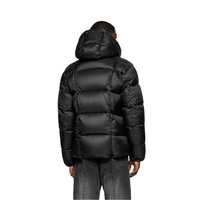 Veste matelassée pour homme, épaisse, chaude, confortable, résistante au vent, patchwork, écologique, imperméable, décontractée