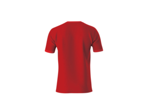T-shirt décontracté pour homme en tricot avec impression intégrale par sublimation, motif uni, design personnalisé, séchage rapide, confortable - Product Image 3
