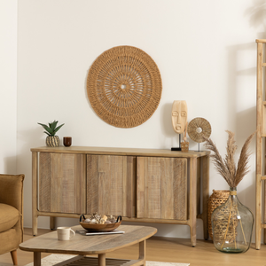 Cestas Redondas de Seagrass Tejidas a Mano para Decoración de Pared, Hechas en Vietnam, Precio Económico - Product Image 3