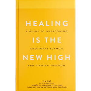 Healing Is the New High par l'auteur Vex King, impression de livre broché personnalisé à couverture souple - Product Image 2