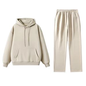 Chándal informal de lana para mujer, pantalones, traje para primavera, otoño, invierno, sostenible, transpirable, frontal, estampado, sudadera con Logo - Product Image 6