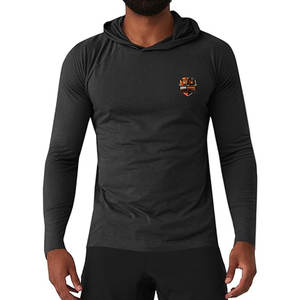 Sudaderas con Capucha para Hombre, para Gimnasio y Fitness, Corte Regular, Diseño Sólido con Tela Flexible, Perfectas para Levantamiento de Pesas, Correr y Entrenamiento - Product Image 1