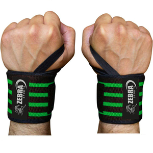 Wrist Straps Elastic Stretchy Custom Logo Weight Lifting Wrist Support <b>Wrap</b> Band Weightlifting Gym Strap Wrist <b>Wraps</b> - Product Image 5